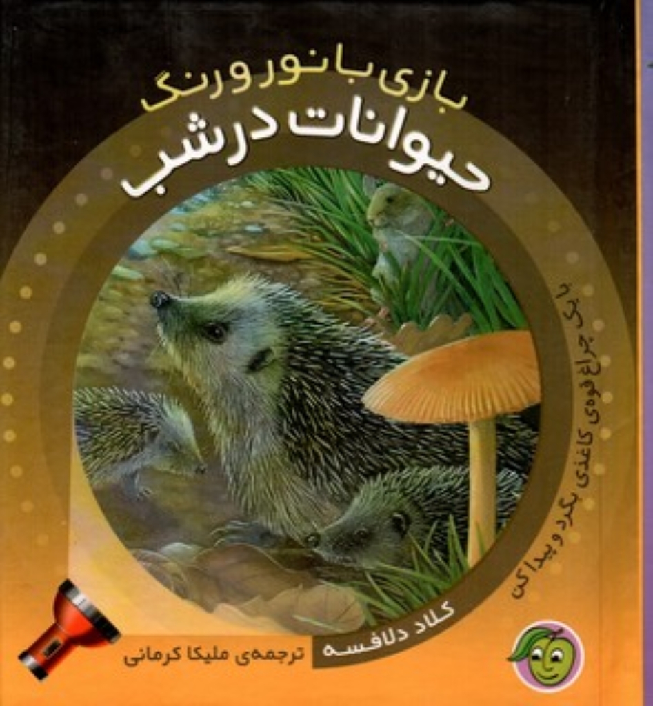 تصویر  بازی با نور و رنگ - حیوانات در شب (خشتی کوچک - گالینگور)